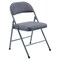 Commercialine Fabric Padded Folding Chair, Star Trail Blue, PK4 974 - alternate 1